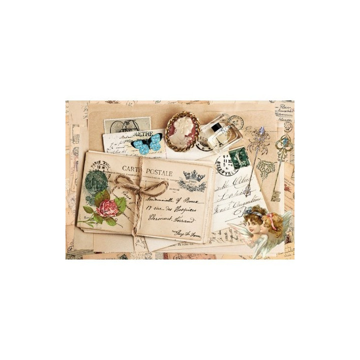 Papel de Arroz CARTAS POSTALES